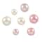 Ivory &#x26; Pink Plastic Pearl Round Beads by Bead Landing&#x2122;